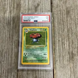 Graded PSA 3 1999 Pokemon Jungle Vileplume-Holo No Symbol #15 - Image 1