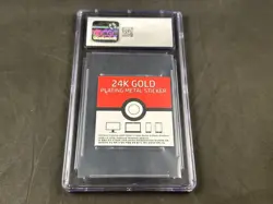 PSYDUCK 24KT GOLD PLATING 2023 KOREAN POKEMON CANDY STICKERS CGC 8.5 - Image 2