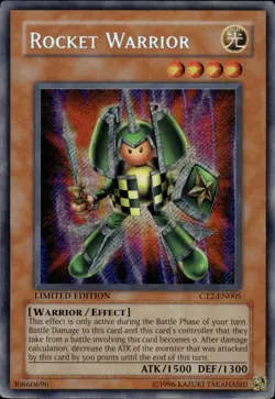 Rocket Warrior Secret Rare 2005 Collectors Tin CT2-EN005 LP - Image 1