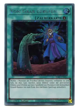 Yu-Gi-Oh! Vom Grab Gerufen Platinum Secret Rare RA01-DE057 - Image 1