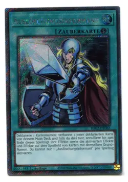 Yu-Gi-Oh! Ausloschungsinformant Platinum Secret Rare RA02-DE063 - Image 1