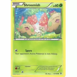 15/160 Shroomish Common: Pokemon Trading Card Game XY-05 Primal Clash - Image 1