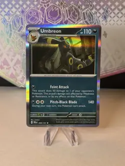 Pokemon TCG Umbreon Holo Rare Card 59/131 Prismatic Evolutions Near Mint - Image 1
