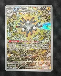 Magneton 159 Sv: Scarlet & Violet Promo Card Holo Illustration Rare NM - Image 1