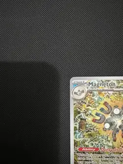 Magneton 159 Sv: Scarlet & Violet Promo Card Holo Illustration Rare NM - Image 2