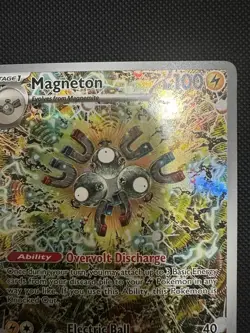 Magneton 159 Sv: Scarlet & Violet Promo Card Holo Illustration Rare NM - Image 3