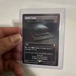 MTG English Balin's Tomb - Ancient Tomb NM non foil M 0357 - Image 1