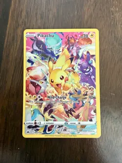 Pokemon TCG Pikachu Crown Zenith 160/159 Secret Rare Holo 70 HP English Card - Image 1