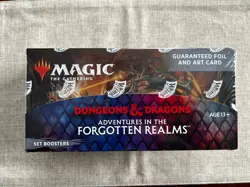 Magic the Gathering Adventures in the Forgotten Realms Sealed Set Booster - Image 1