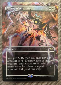 Wrath of the Skies (Borderless) 325 Modern Horizons 3 NM FOIL - Image 1