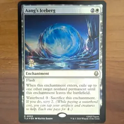 Aang's Iceberg - Prerelease Foil Promo - Avatar TLA MTG - Image 1