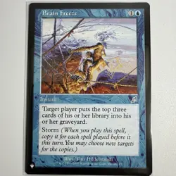 Brain Freeze - The List Magic MTG Instant Storm Scourge- NM Condition - Image 1