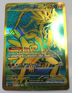 Koraidon EX 245/091, Pokemon TCG - Paldean Fates - Hyper Rare + extra cards - Image 2