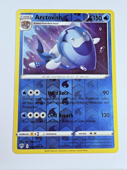 Pokemon Card Arctovish Darkness Ablaze Reverse Holo Rare 054/189 Near Mint - Image 1