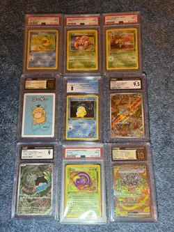 Huge lot Of 30 PSA CGC English And Japanese Pokemon Cards Plus Bonus - Image 1