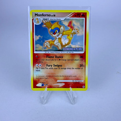 Monferno Diamond & Pearl 56/130 Pokemon TCG Burger King Reverse Holo Stamped - Image 1