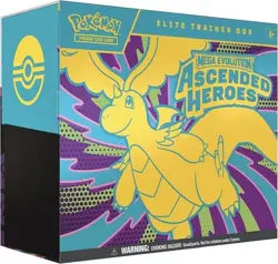 Pokemon Mega Evolution - Ascended Heroes ETB Sealed case 10 ETB TOTAL- PRESALE - Image 2
