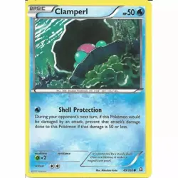 Pokemon TCG Clamperl Primal Clash 49/160 Regular Common - Image 1