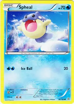Spheal - 46/160 - Common - Pokemon Primal Clash - Image 1