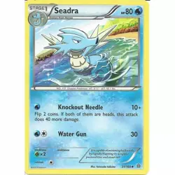 Pokemon TCG Seadra Primal Clash 31/160 Regular Uncommon - Image 1