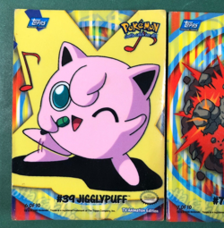 Pokemon Jigglypuff & Geodude 6&7 Animation Stick-On Lot Topps Series 2 HP READ - Image 2