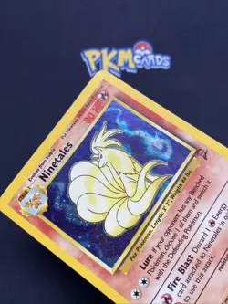 Pokemon TCG Ninetales Base Set 2 13/130 Holo Rare MP. - Image 2