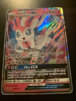 Pokemon TCG Sylveon GX 92a/145 Alt Art Promo Guardians Rising Sun & Moon - Image 1