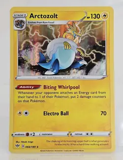 Arctozolt - 066/189 - Holo Rare Reverse | Holo Darkness Ablaze Pokemon TCG - Image 1