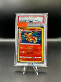 Special Delivery Charizard English PSA 9 2022 Pokemon SWSH BSP No. 075 - Image 1