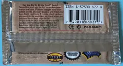 1999 Pokemon Fossil Booster Pack Zapdos Art Sealed Pristine Condition - Image 2