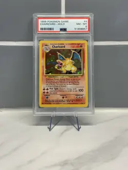 Pokemon - Charizard - 4/102 - Base Set Holo - PSA 8 - NM-MT - Image 1