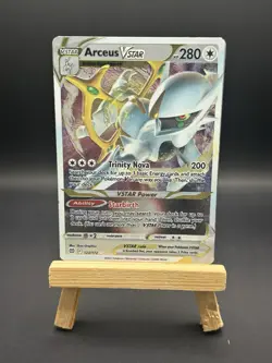 Arceus UPC Metal VSTAR 123/172 from Ultra Premium box Pokemon TCG Rare ||| - Image 1