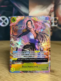 Boa Hancock PRB02-017 One Piece TCG ENGLISH FREE WORLDWIDE SHIPPING - Image 1