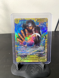 One Piece TCG Bartholomew Kuma OP12-119 SEC Legacy of the Master Foil - Image 1