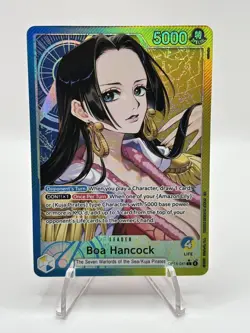 One Piece CCG Boa Hancock OP14-041 Alt Art Leader - English - PACK FRESH - MINT - Image 1