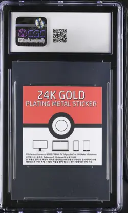 CGC 9 Magikarp Candy Stickers 24K Gold Plating Pokemon - Image 2