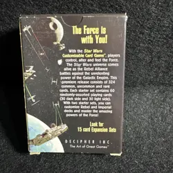 Premiere Star Wars Customizable Card Game 60 Card Starter Set 1995 - Image 3