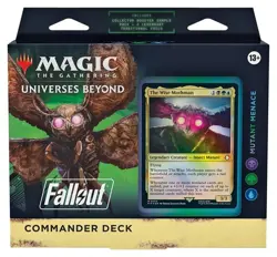 Universes Beyond: Fallout Commander Deck - Mutant Menace MTG Brand New Sealed 195166228532 - Image 1