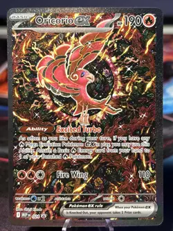 2025 POKEMON MEP EN-ME BLACK STAR PROMO 024 ORICORIO EX MEGA CHARIZARD UPC NM/M - Image 1
