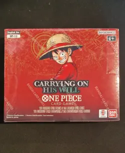 One Piece OP-13 Booster Box Sealed Box 24 Packs English | Carrying On His Will - Image 1