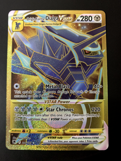 Pokemon TCG Origin Forme Dialga VSTAR 210/189 Astral Radiance - Image 1