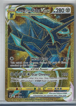 Origin Forme Dialga VSTAR - 210/189 - Pokemon Astral Radiance Secret Rare NM - Image 1
