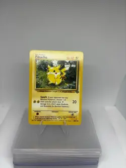 Pokemon TCG Jungle Pikachu Card 60/64 Unlimited Regular Common - Image 1