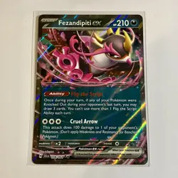 Fezandipiti ex 38/64 Ultra Rare Shrouded Fable NM Pokemon TCG Card - Image 1