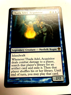Thada Adel, Acquisitor Worldwake Regular Beautiful mint condition card must see! - Image 1