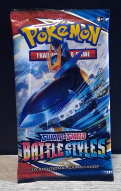 Pokemon Cards Sword & Shield Battle Styles New/Sealed Booster Pack 820650808180 - Image 1
