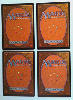 Magic the Gathering MTG Urza's Saga GOBLIN PATROL X 4 LP/EX C 1998 Nice! - Image 2