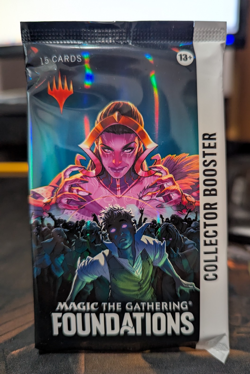 Magic the Gathering (MTG) Foundations (FDN) Collector Booster Pack - Image 1