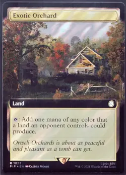 Exotic Orchard - 1023 Extended - Surge Foil MTG Fallout - Image 1