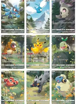 Pokemon TCG Crown Zenith Galarian Gallery NM Full Art Set of 9 GG26 - GG34 - Image 1